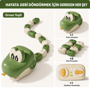Uzaktan Kumandalı Yılan Seti (Yeşil)